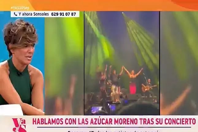 Toñi Salazar se defiende de las críticas a Azúcar Moreno tras su último concierto: «Es una falta de respeto»»