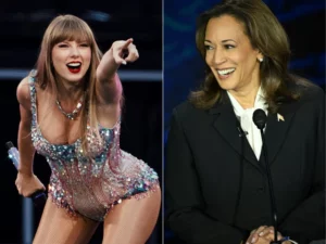 Taylor Swift apoya a Kamala Harris para la presidencia de EE.UU