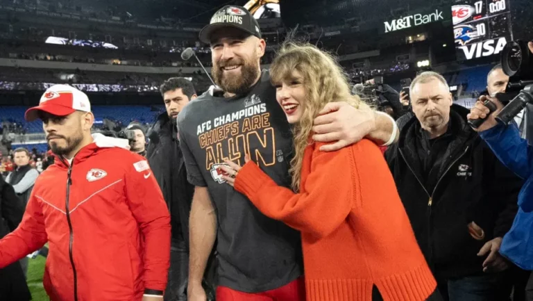 Travis Kelce dice que las ‘estrellas se alinearon’ en la compra de un nuevo caballo de carreras llamado Swift Delivery